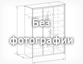 Шкаф со стеклом "Бруклин" ШКМ-01 SL